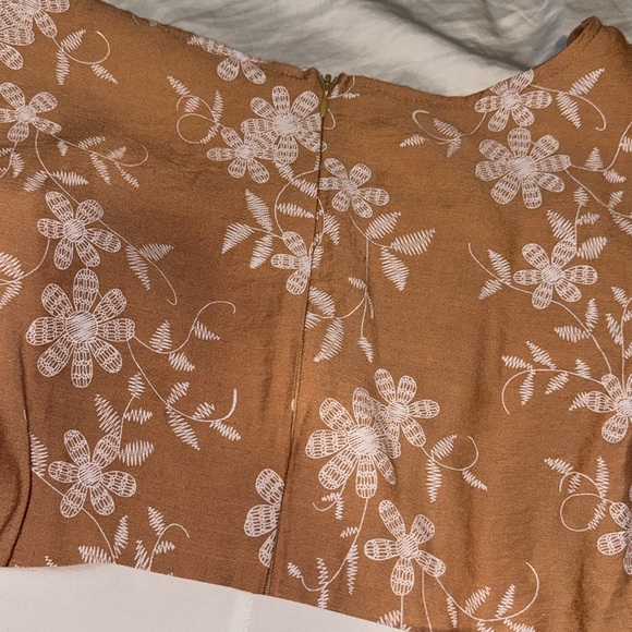 Shein peach floral maxi dress - Picture 4 of 5